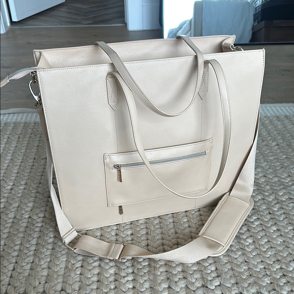 Beige Beis work travel bag used once